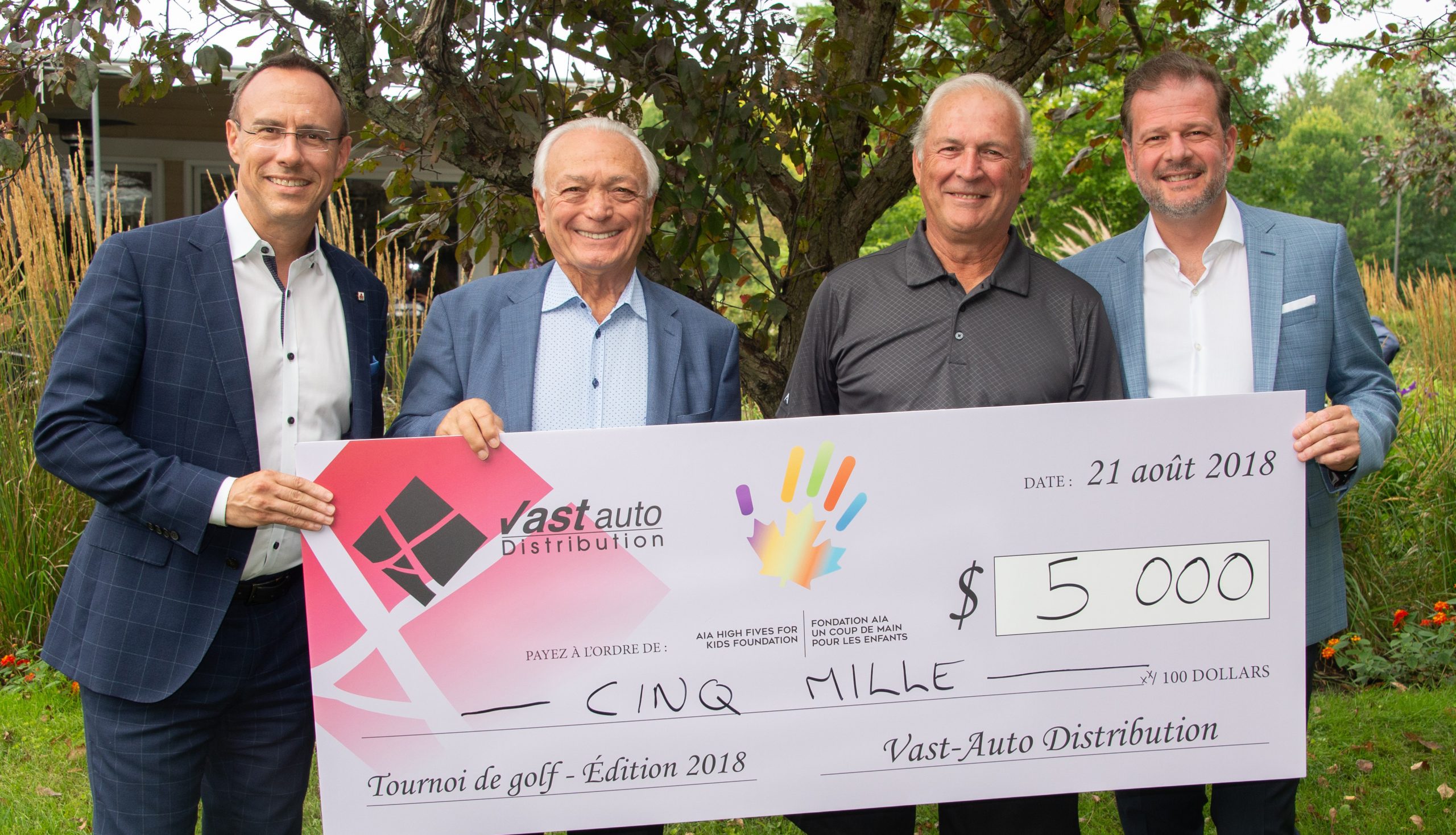 Making Children’s Lives Brighter at the Vast Auto Golf Tournament